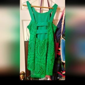 Kelly Green Romper